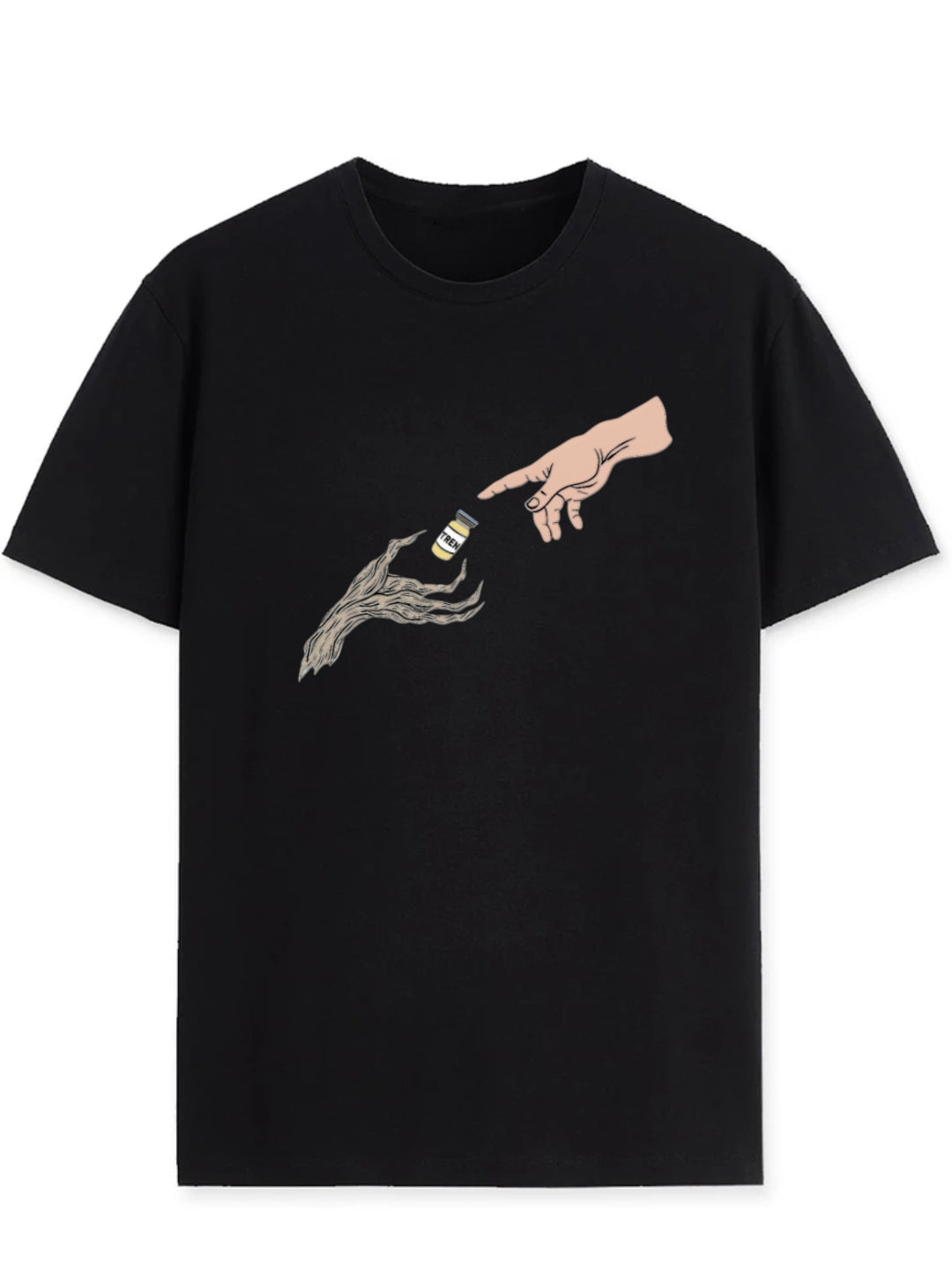 Trenbolone regular fit front print men tshirt